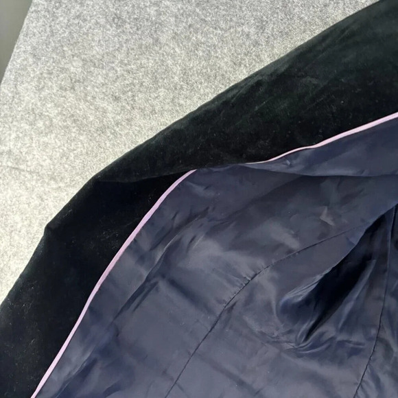 J Crew Womens Going Out Blazer Jacket 2 365 Velour Stretch Open Front Lined 532 - Picture 7 of 14